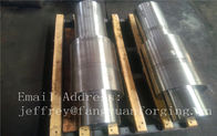 JIS EN ASTM DIN BS AS Carbon Steel Ditempa Shaft Rough machined Untuk Power Plant