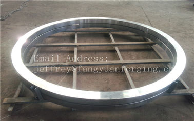 10CrMo9-10 1,7380 DIN 17243 Alloy Steel Ditempa Rings Quenced Dan Tempered Heat Treatment Bukti machined