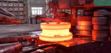 Free Forging 1500mm SAE1045 SAE4340 Rolled Steel Tube Rings