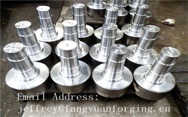 17CrNiMo6 31CrMOV9 Baja Alloy Forged Shaft Thermal Treatment dan Mesin
